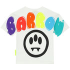 تيشيرت بالشعار باللون الأبيض, 1, hi-res