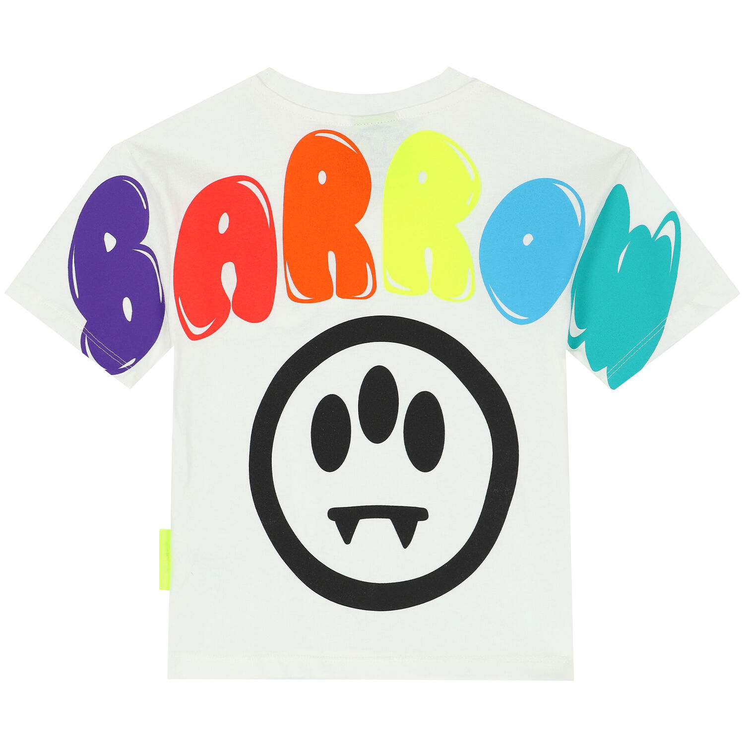 تيشيرت بالشعار باللون الأبيض, 1, hi-res image number null