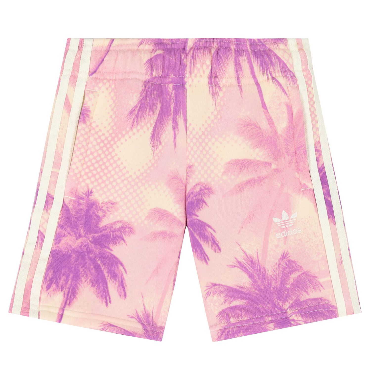 طقم شورت بنات بالشعار باللون البيج والوردي , 1, hi-res image number null