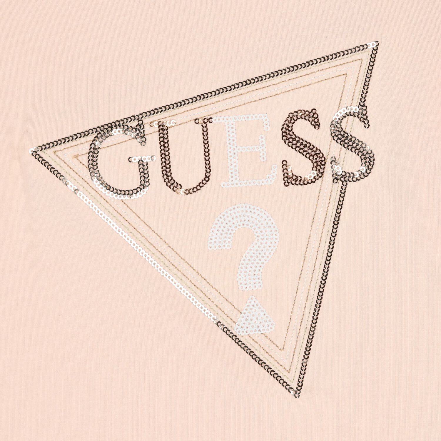 Girls Pink Logo Long Sleeve Top, 2, hi-res