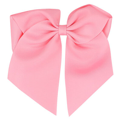 Girls Light Pink Bow Hair Clip