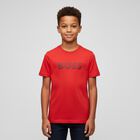Boys Red Logo T-Shirt, 4, hi-res