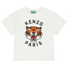 Ivory Tiger Logo T-Shirt, 1, hi-res