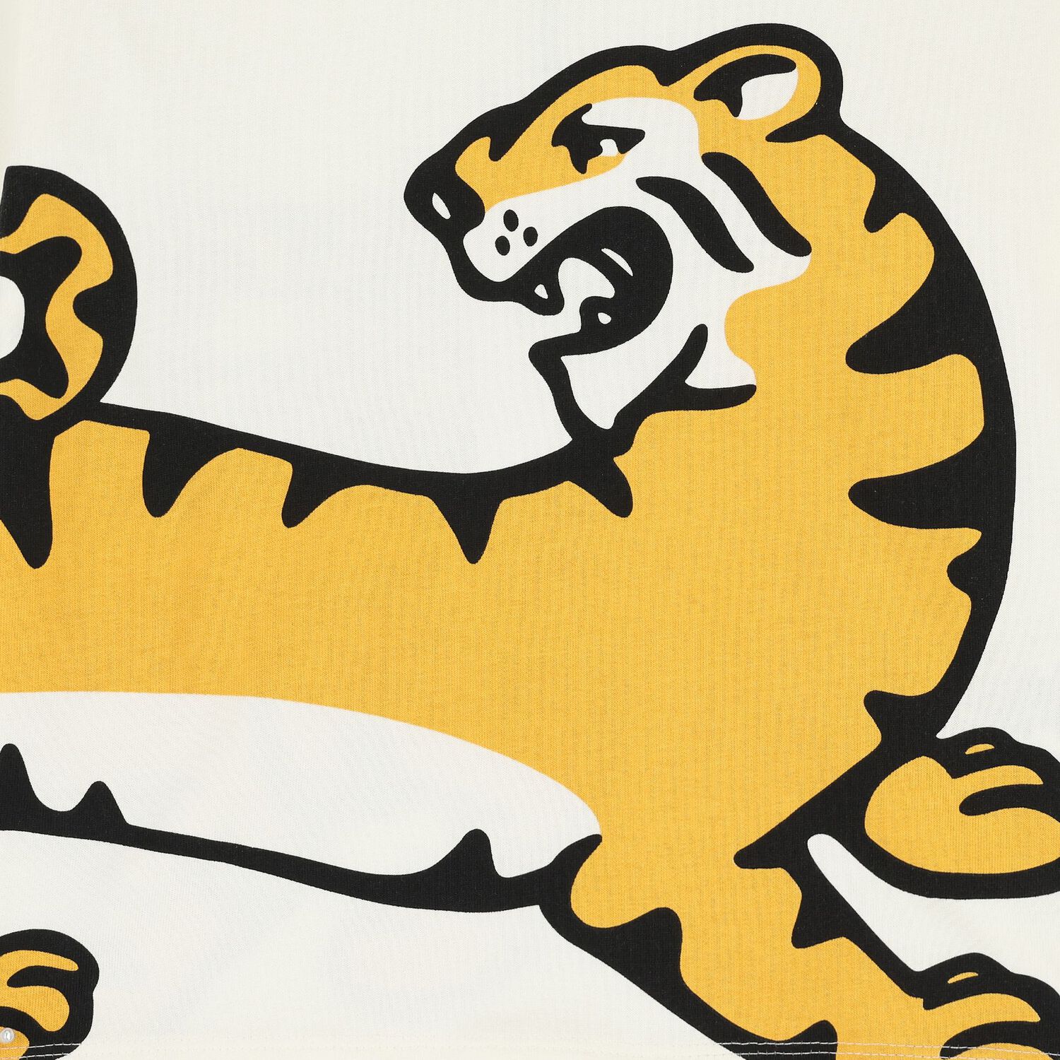 Boys Ivory Tiger Logo T-Shirt, 1, hi-res image number null