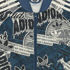 توب بسحاب بالشعار باللون الأزرق, 1, hi-res