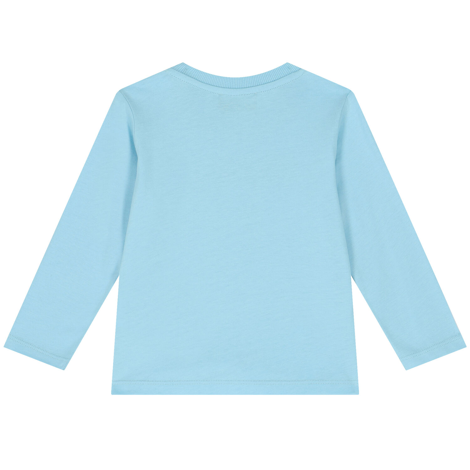 Blue Teddy Bear Logo Long Sleeve Top, 2, hi-res image number null