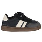 حذاء رياضي للأطفال باللون الأبيض والأسود للأولاد, 2, hi-res