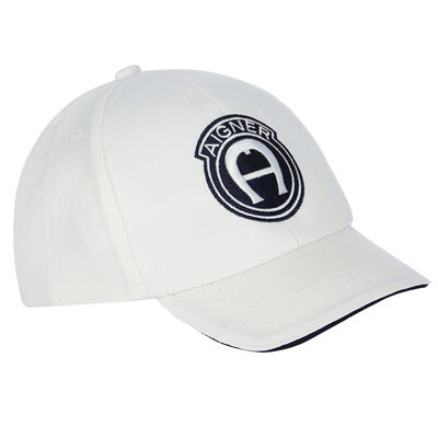 White Logo Cap