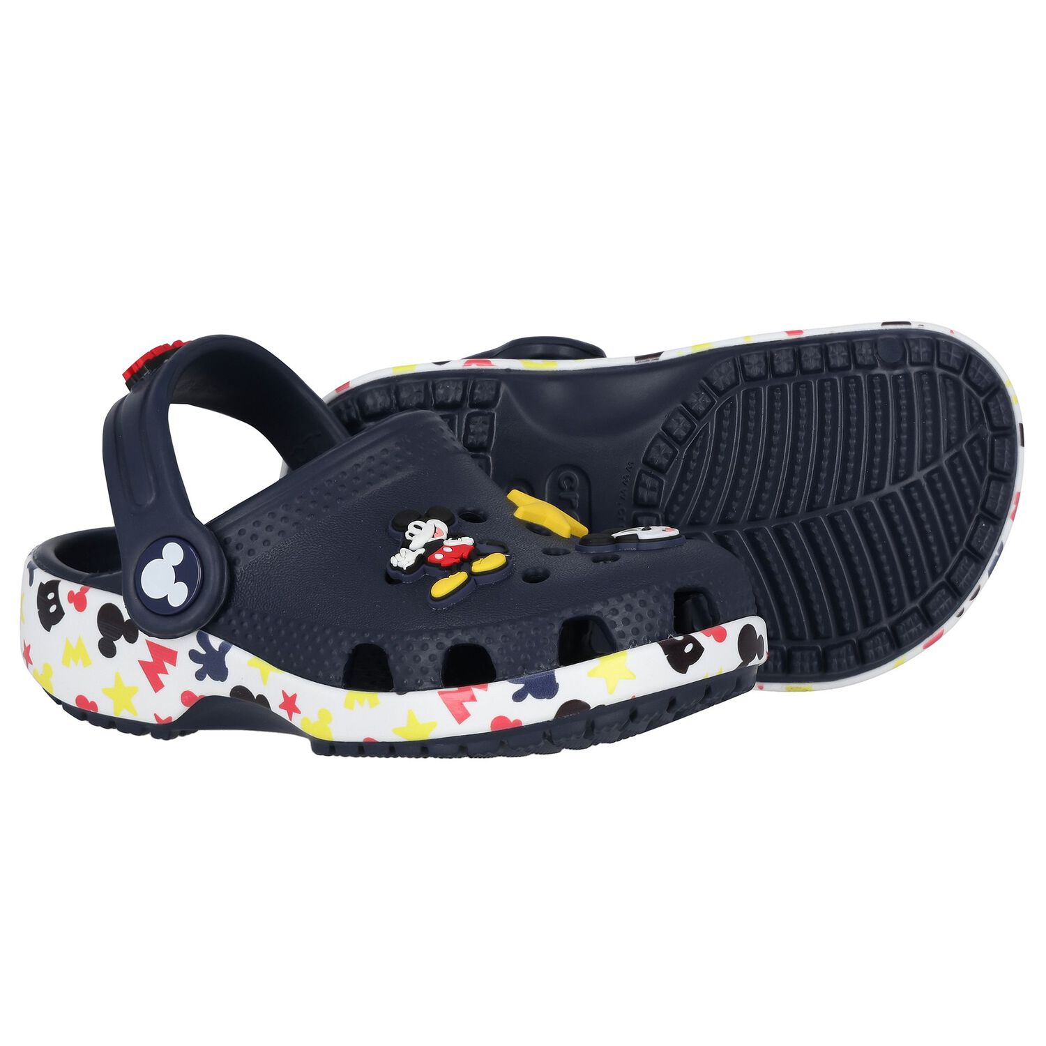Navy Blue Mickey Mouse Classic Clogs Sandals, 1, hi-res image number null