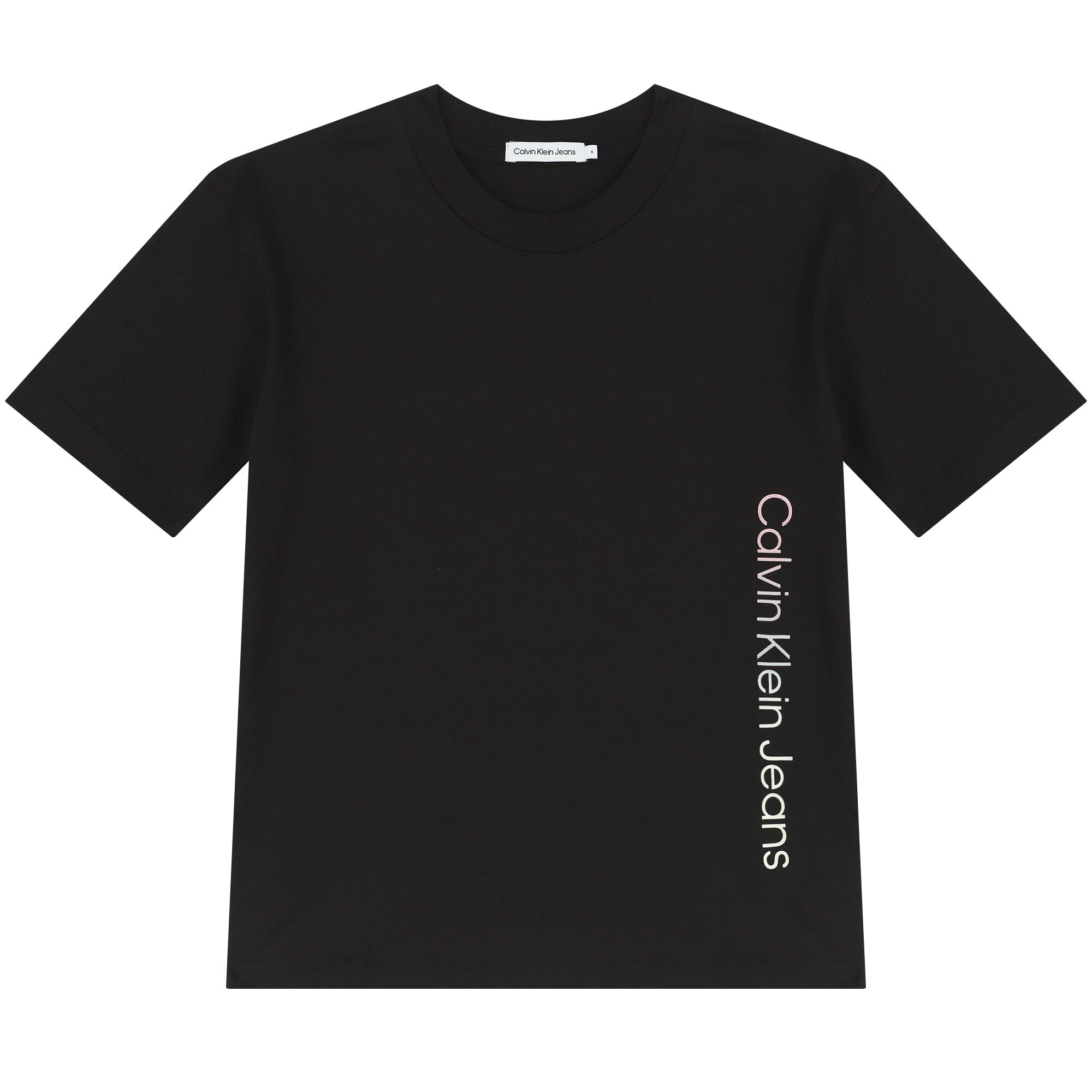 Calvin Klein Black Logo T Shirt Junior Couture UAE