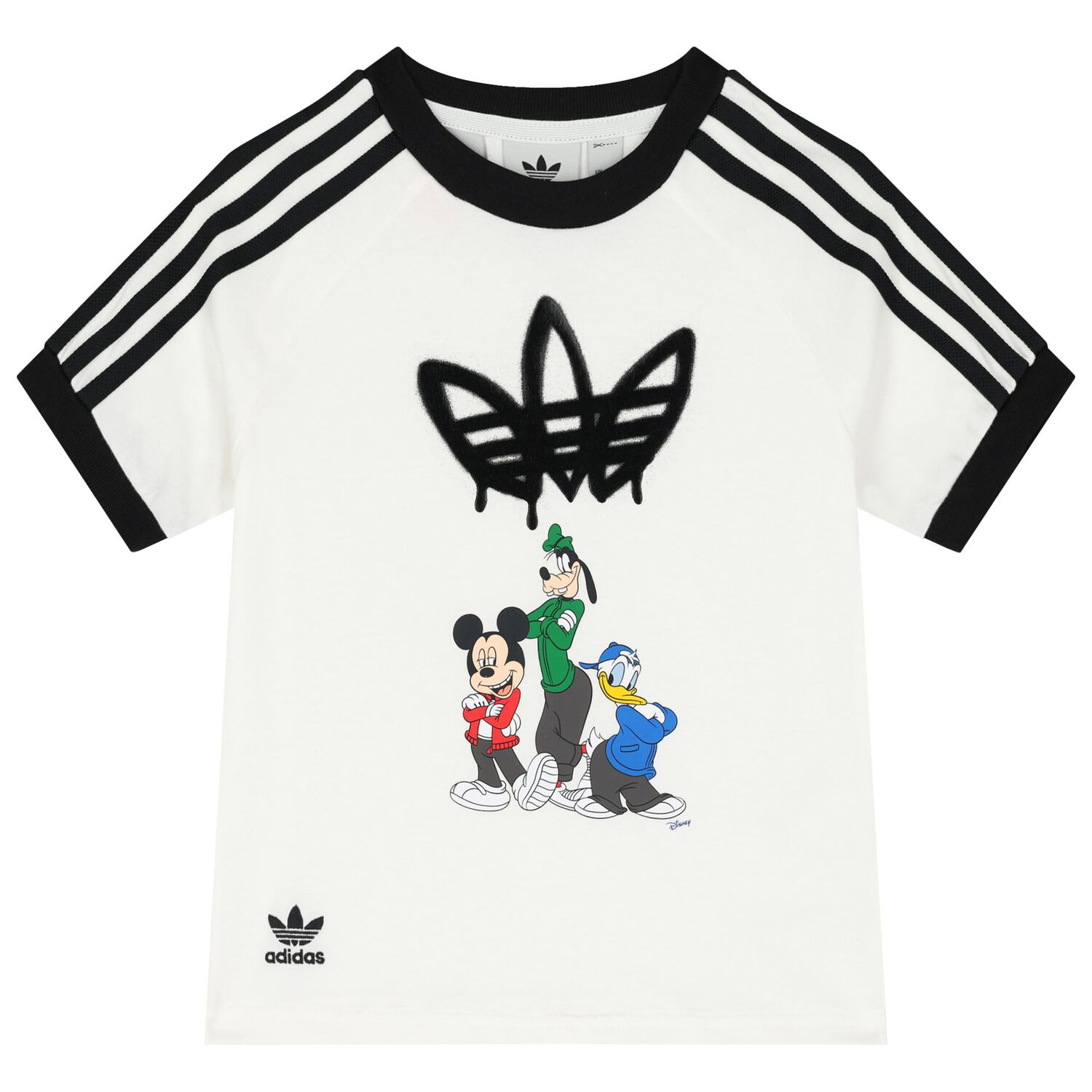 White Disney Logo T-Shirt, 1, hi-res