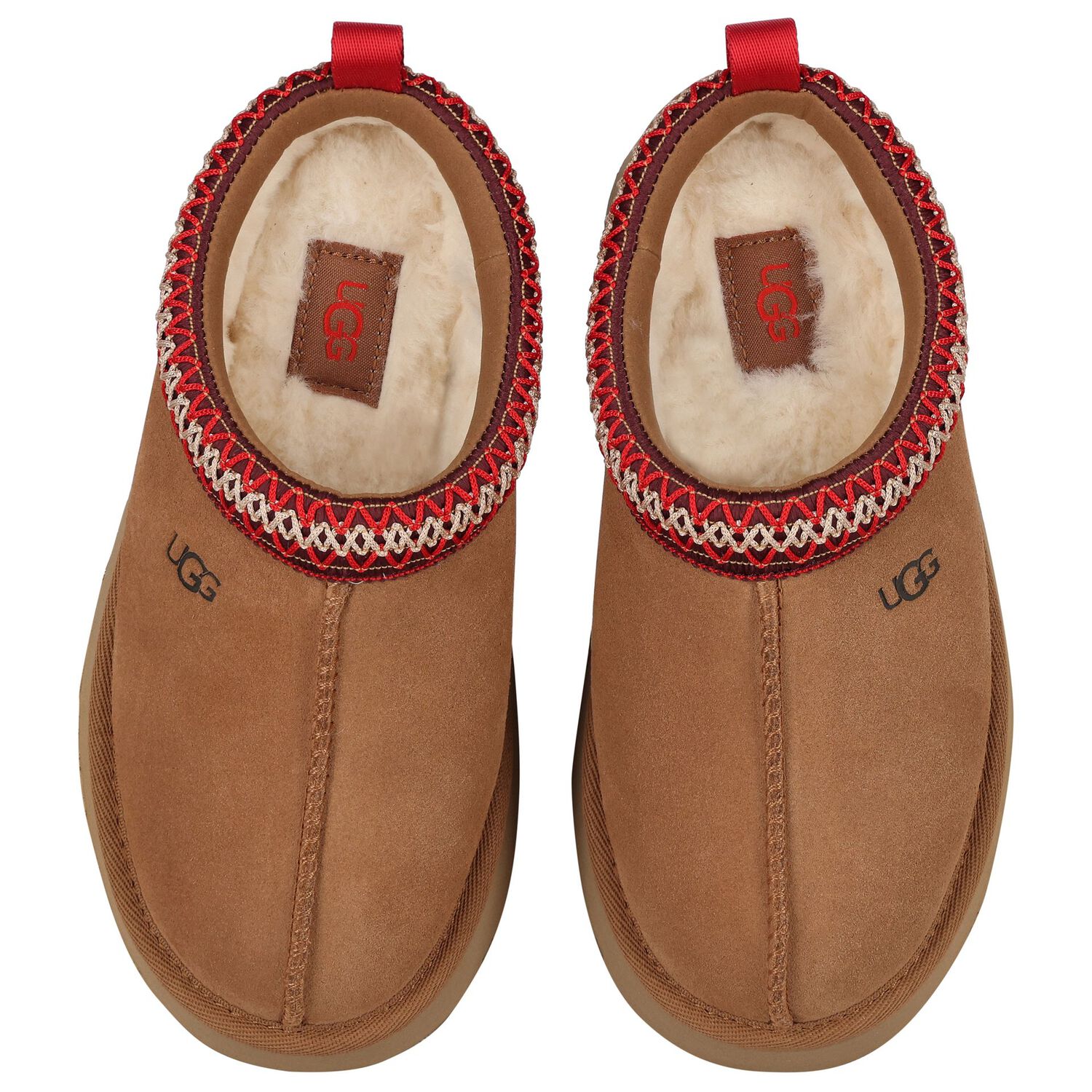 Chestnut Brown Tazz Suede Mules, 1, hi-res