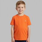 Boys Orange Logo T-Shirt, 1, hi-res