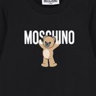 سويت شيرت بالشعار بطبعه تيدى بير باللون الاسود, 6, hi-res