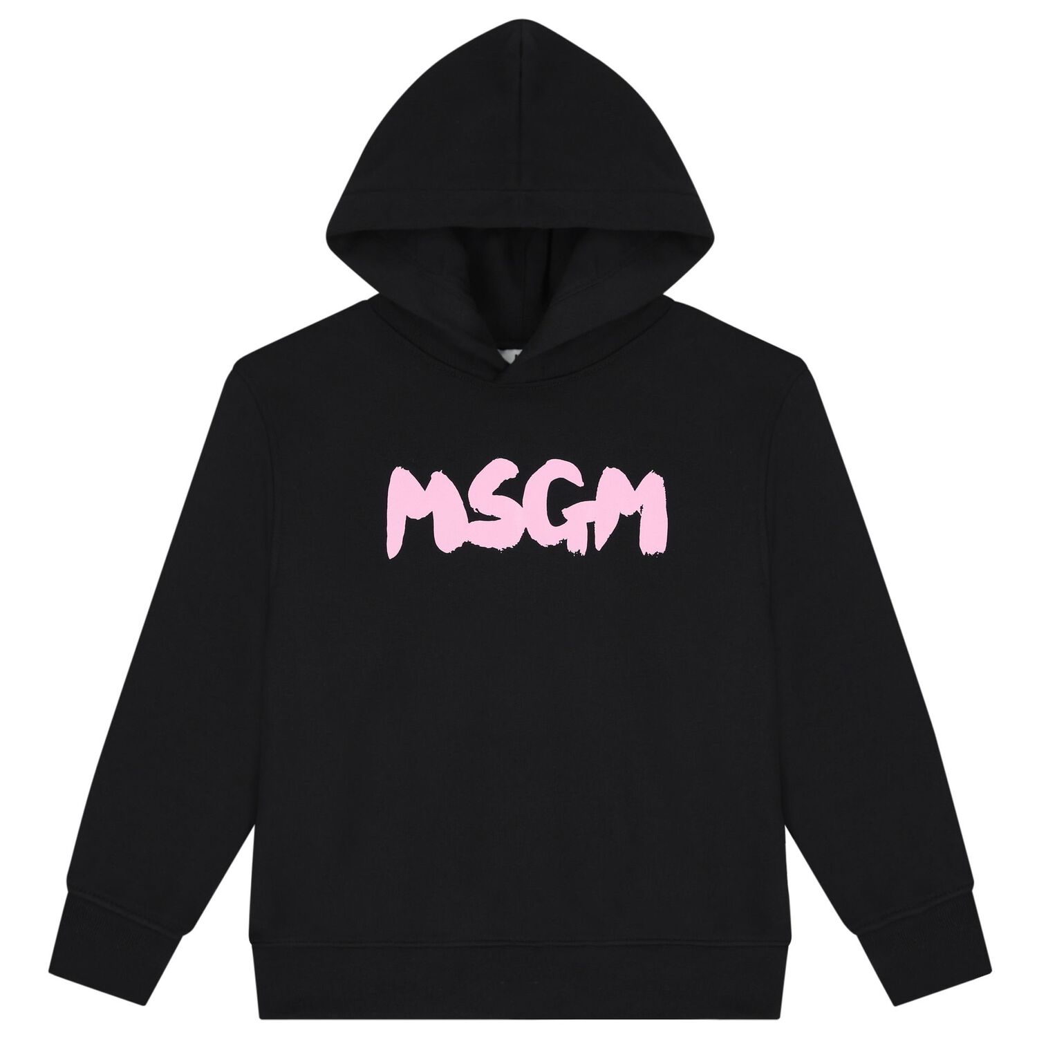 Black Logo Hooded Top, 3, hi-res