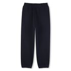 Boys Navy Blue Tiger Logo Joggers, 1, hi-res