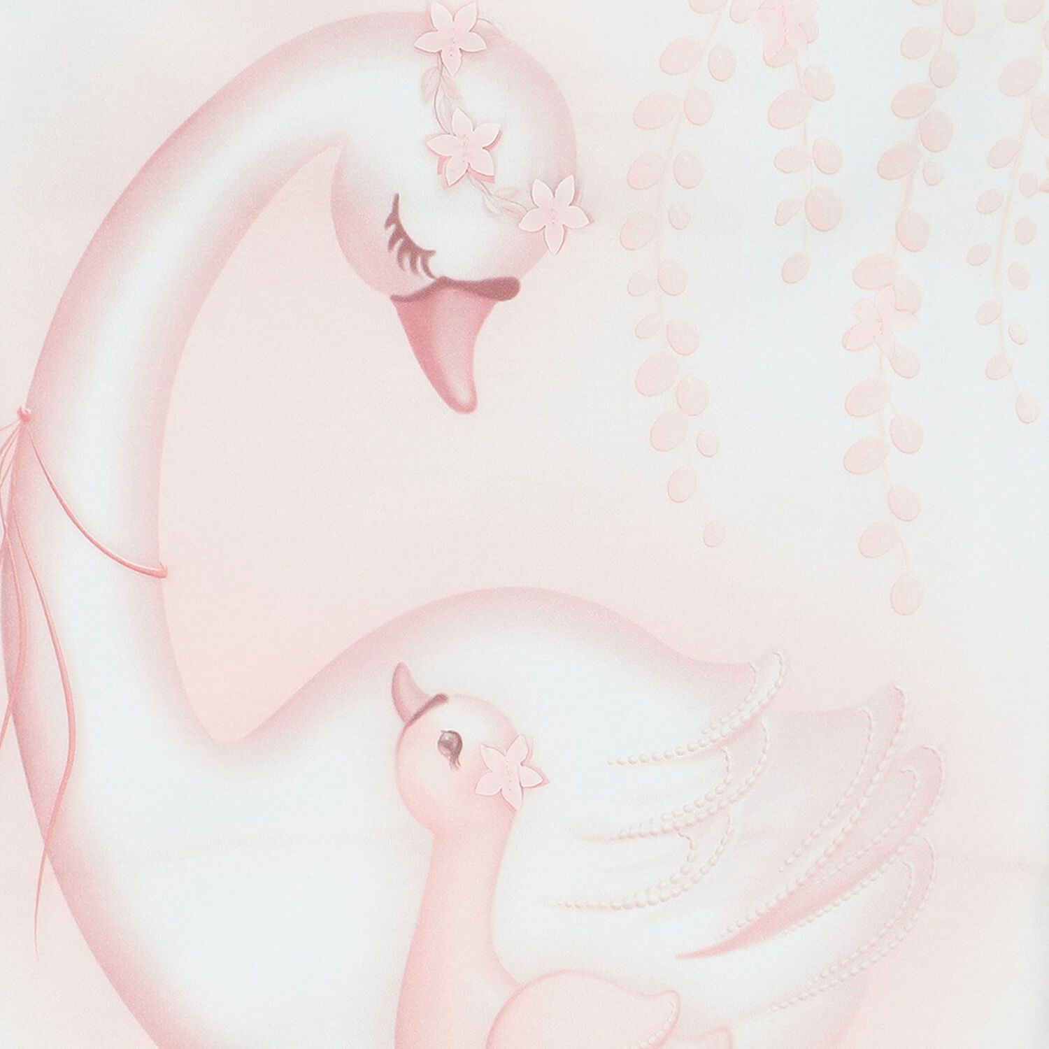 Baby Girls White & Pink Swan Gift Set, 1, hi-res image number null