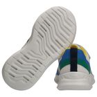 Boys Multi-Coloured Logo Trainers, 2, hi-res
