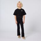 Girls Black Logo Leggings Set, 2, hi-res