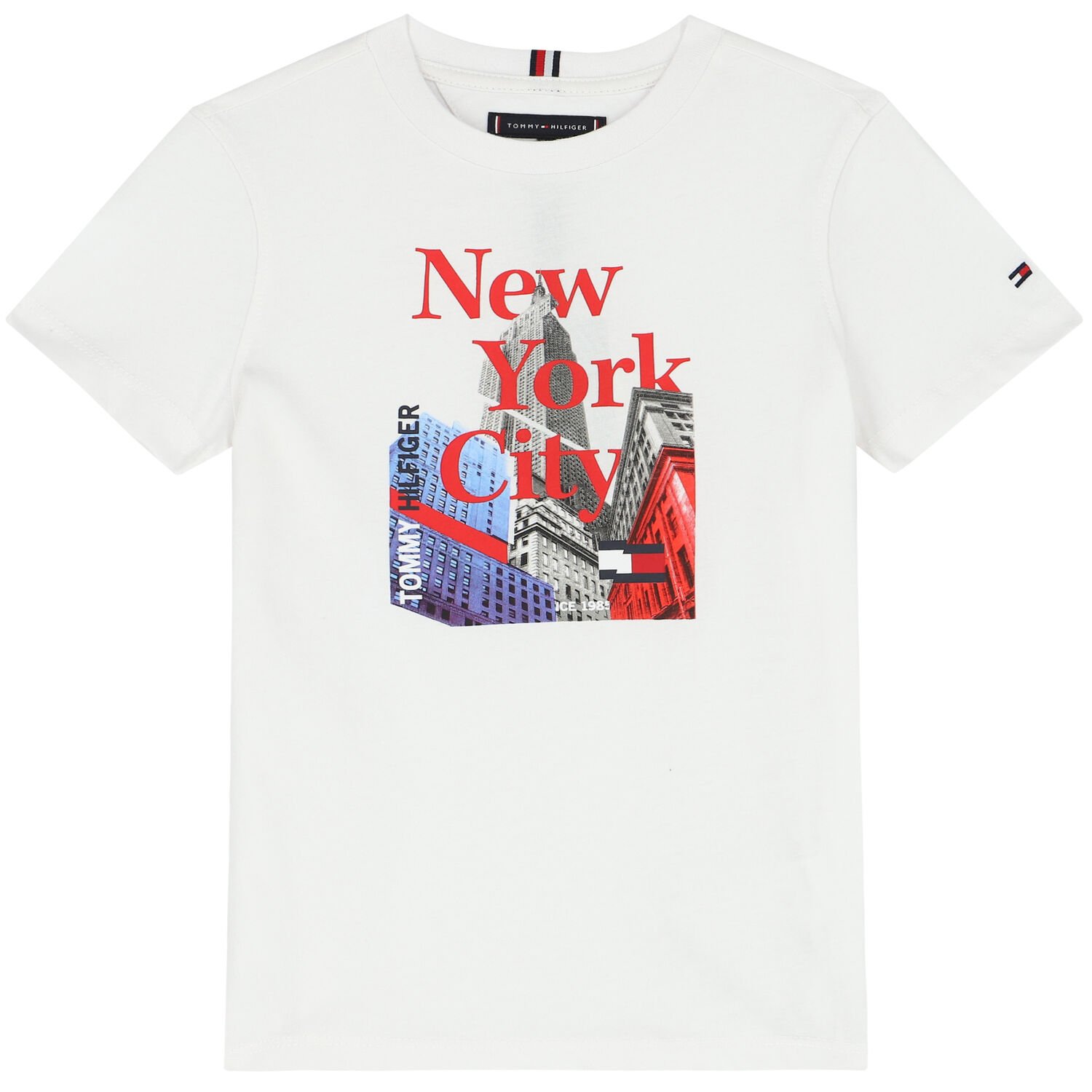 تيشيرت باللون الأبيض للأولاد, 1, hi-res