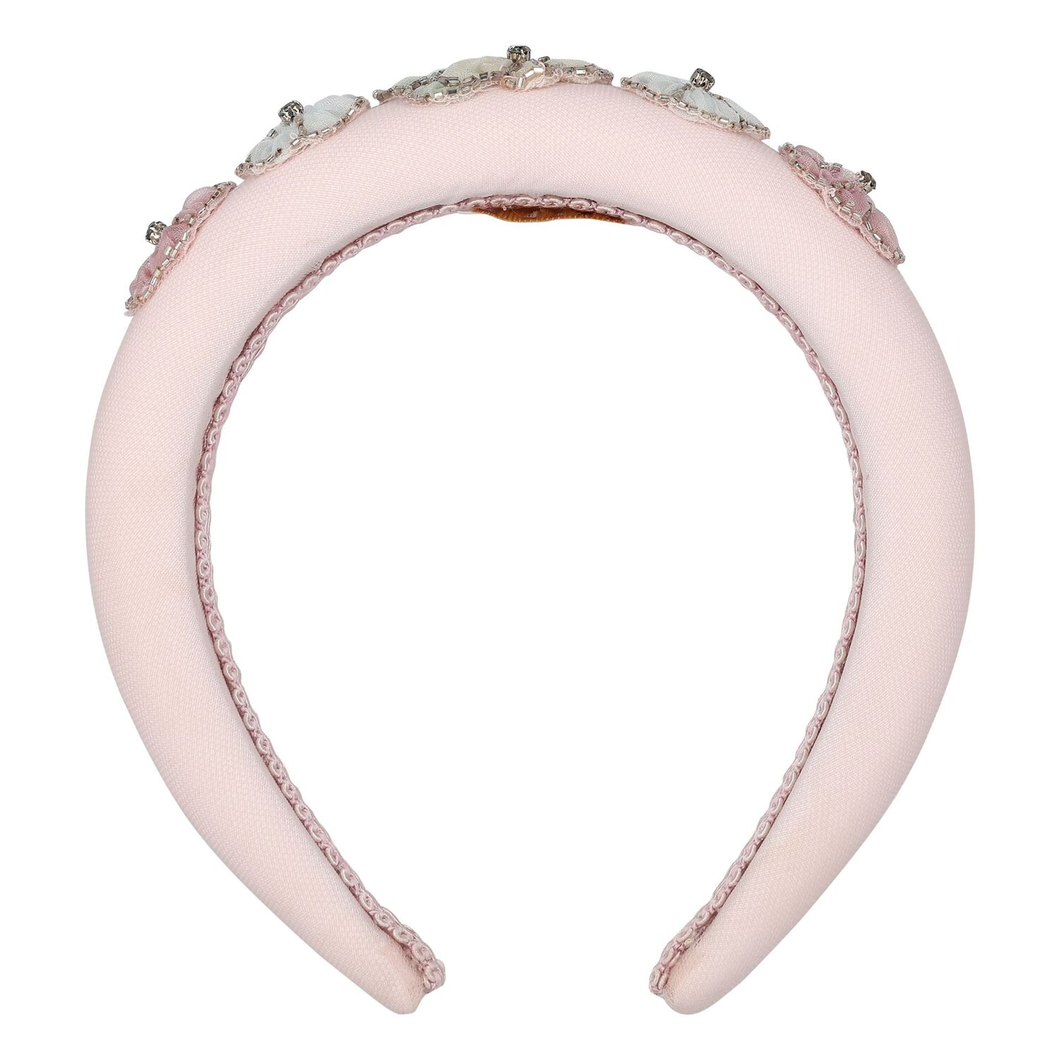 ربطة رأس بنات بطبعة الزهور باللون الزهري, 1, hi-res image number null