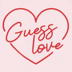 Girls Pink Logo Heart Dress, 1, hi-res