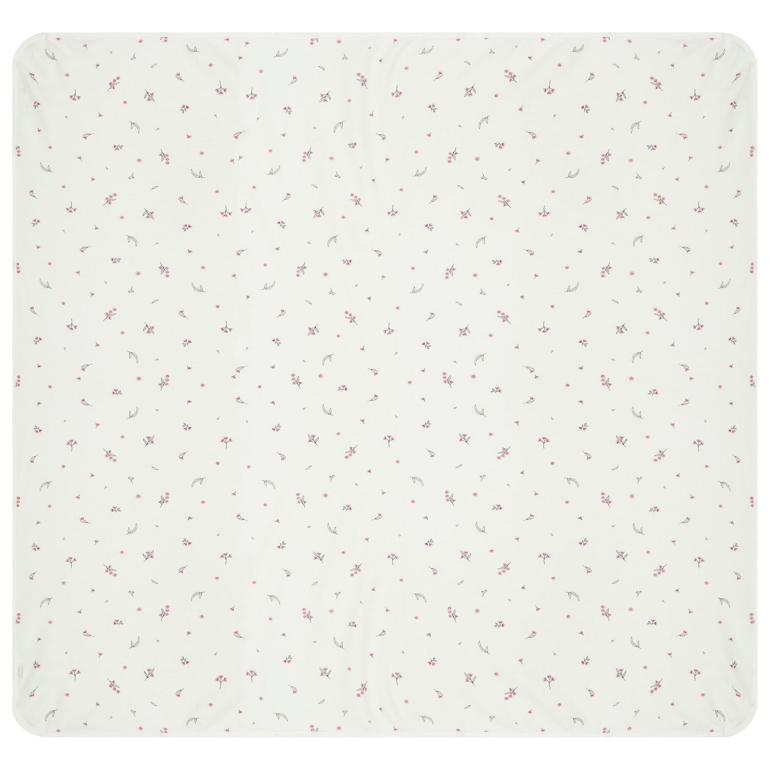 طقم هدايا لحاف وبطانية بالوني الأبيض والوردي للبنات, 2, hi-res image number null