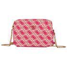 Girls Ivory & Pink Logo Bag, 1, hi-res