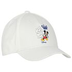 White Logo Mickey Mouse Cap, 1, hi-res