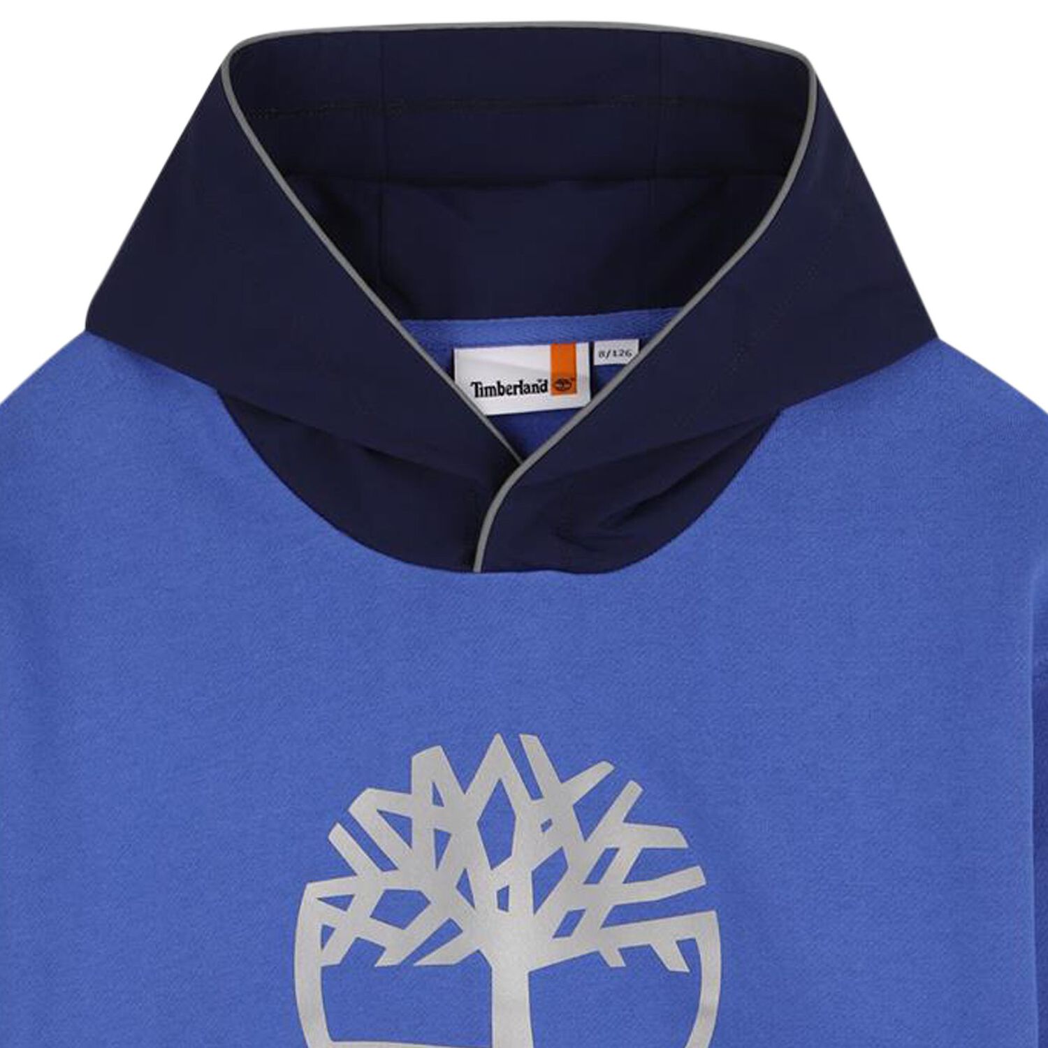Boys Blue Logo Hooded Top, 1, hi-res image number null