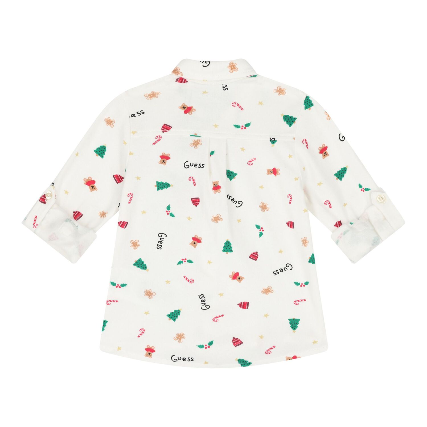 Baby Boys Ivory & Red Festive Trousers Set, 1, hi-res image number null