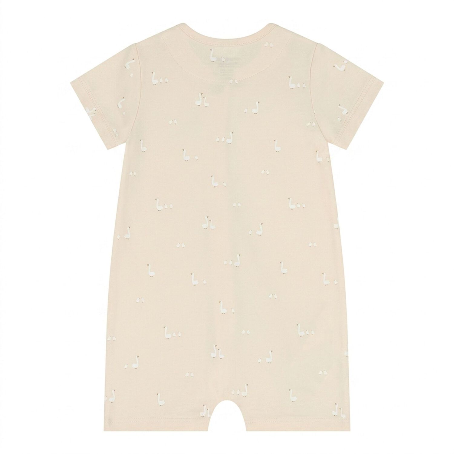Baby Girls Swan Beige Romper Set, 4, hi-res