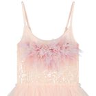 Girls Pink Sequin Tulle Dress, 1, hi-res