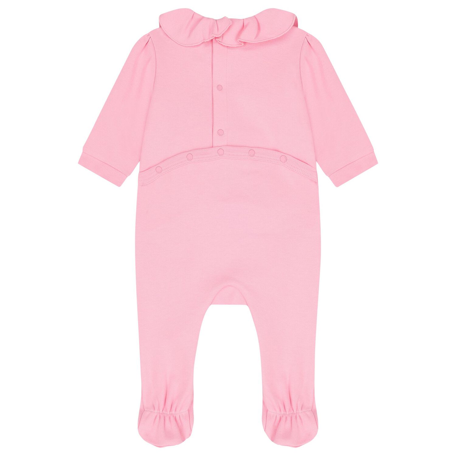 Baby Girls Pink Logo Babygrow Set, 1, hi-res