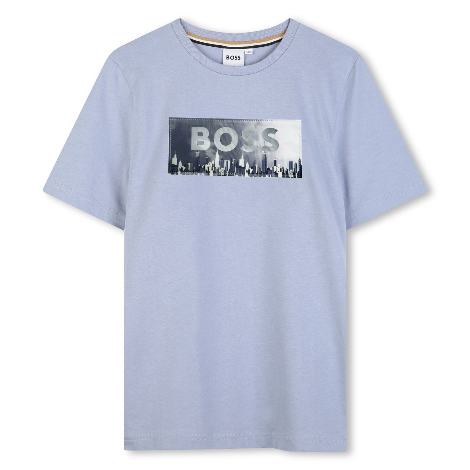 Boys Blue Logo T-Shirt, 1, hi-res