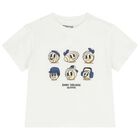 طقم رياضي باللونين الازرق و الابيض للأولاد الصغار (3 قطع), 1, hi-res