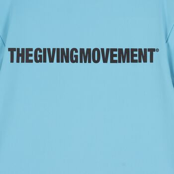 Blue Softskin Oversized Fit T-Shirt