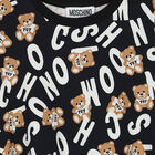 فستان بشعار تيدي باللون الأسود, 1, hi-res