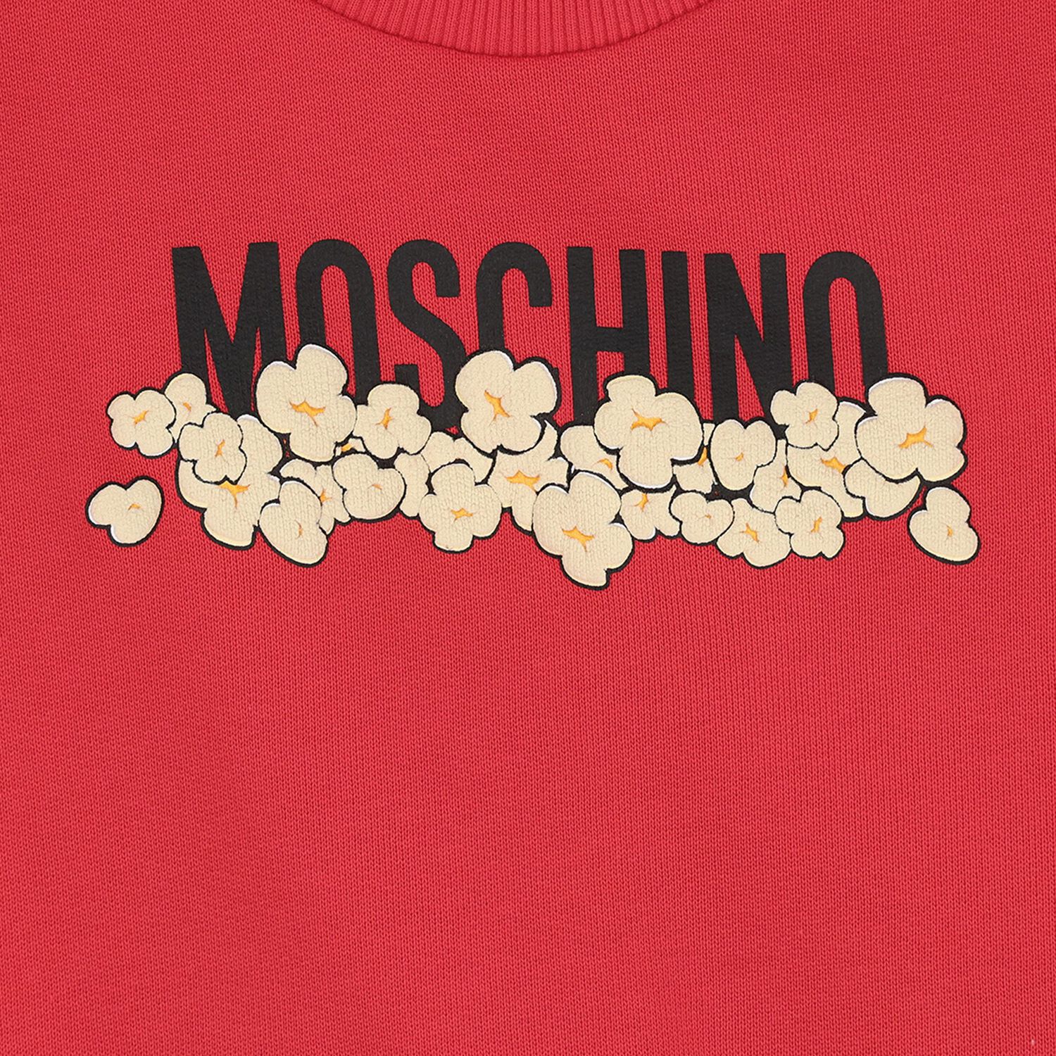 Younger Red Popcorn Logo Sweatshirt, 2, hi-res