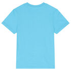 Boys White & Blue Logo T-Shirts ( 2-Pack ), 1, hi-res