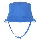 طقم دنغري وقبعة أولاد  باللون الأزرق للأطفال, 1, hi-res