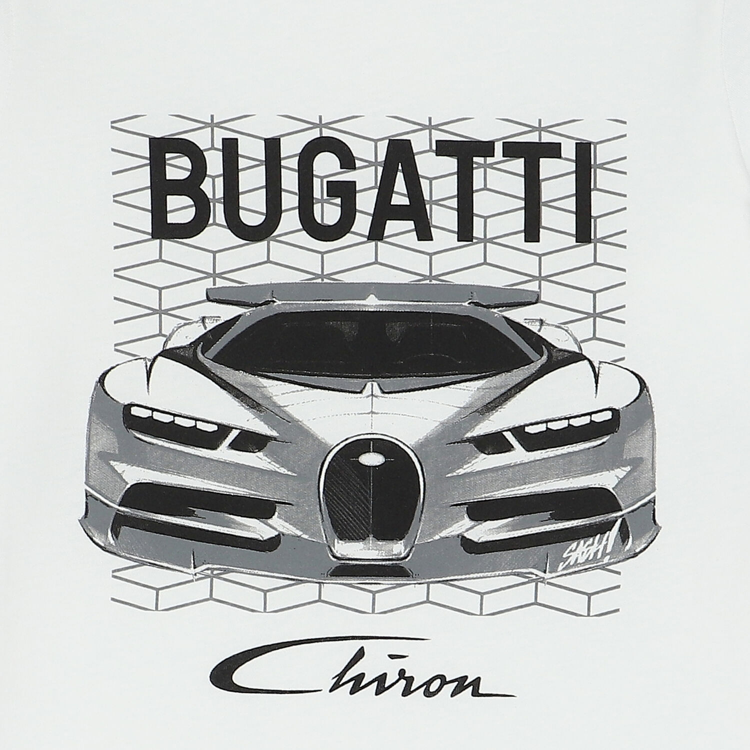 توب أولاد بأكمام بالشعار باللون الابيض, 1, hi-res image number null