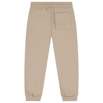 Boys Beige Joggers