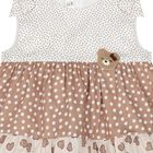 Baby Girls Beige & Ivory Dress, 2, hi-res