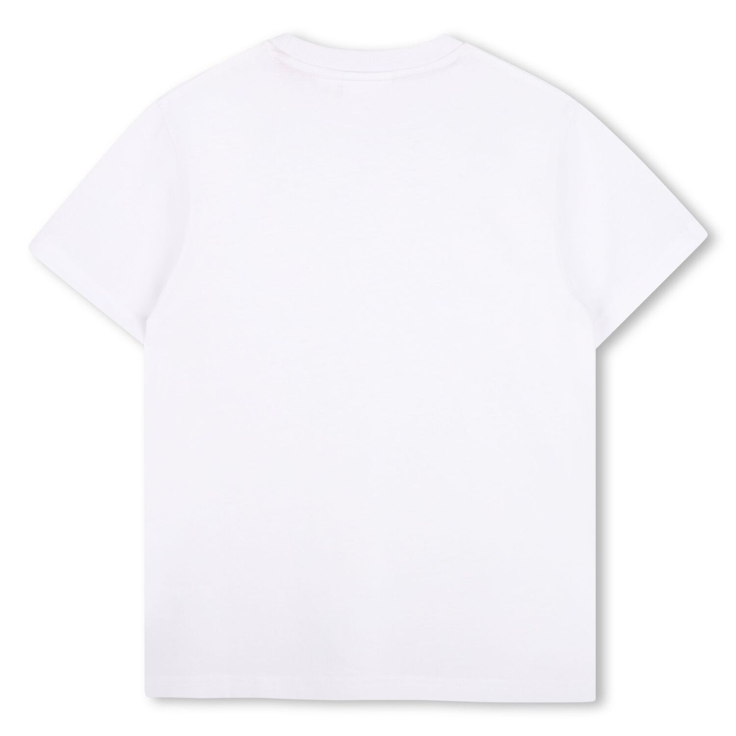 Boys White Logo T-Shirt, 2, hi-res