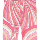 Girls Pink & Ivory Iride Leggings, 2, hi-res