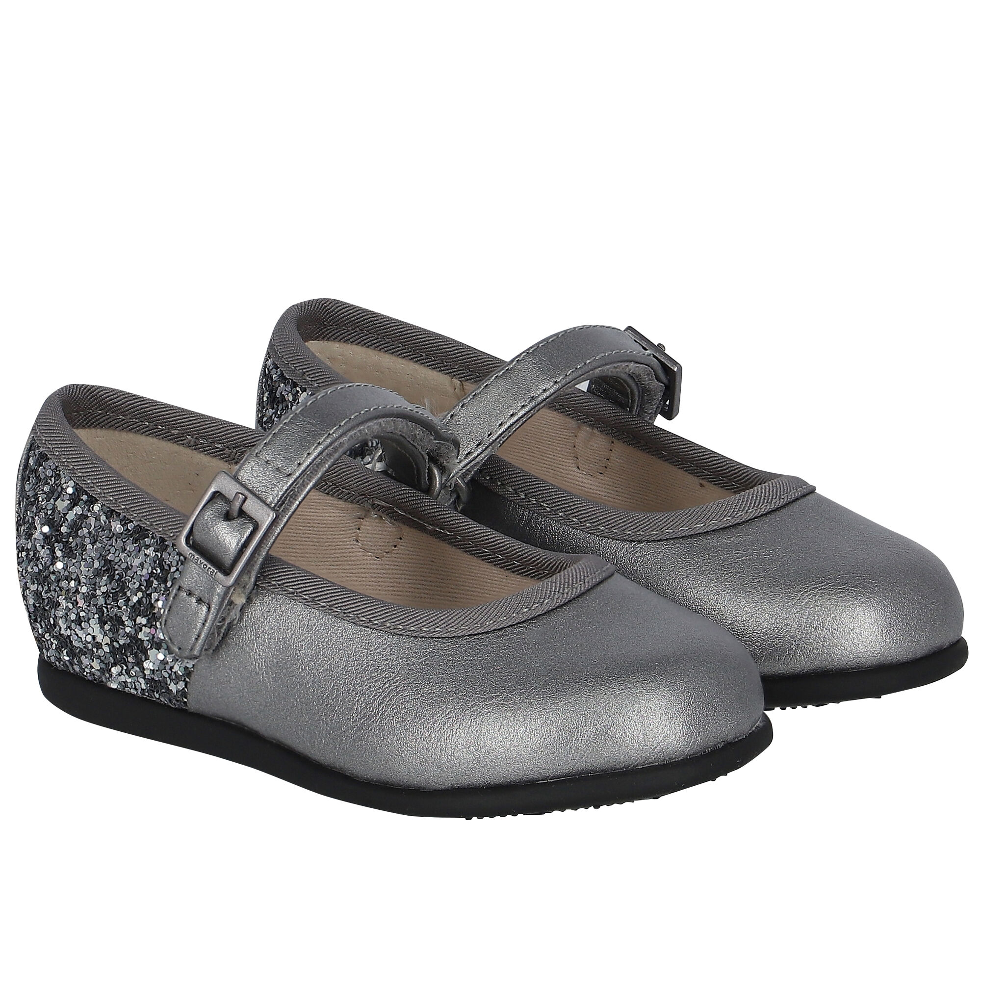 Childrens silver ballet discount shoes