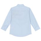 Boys Blue Logo Shirt, 1, hi-res