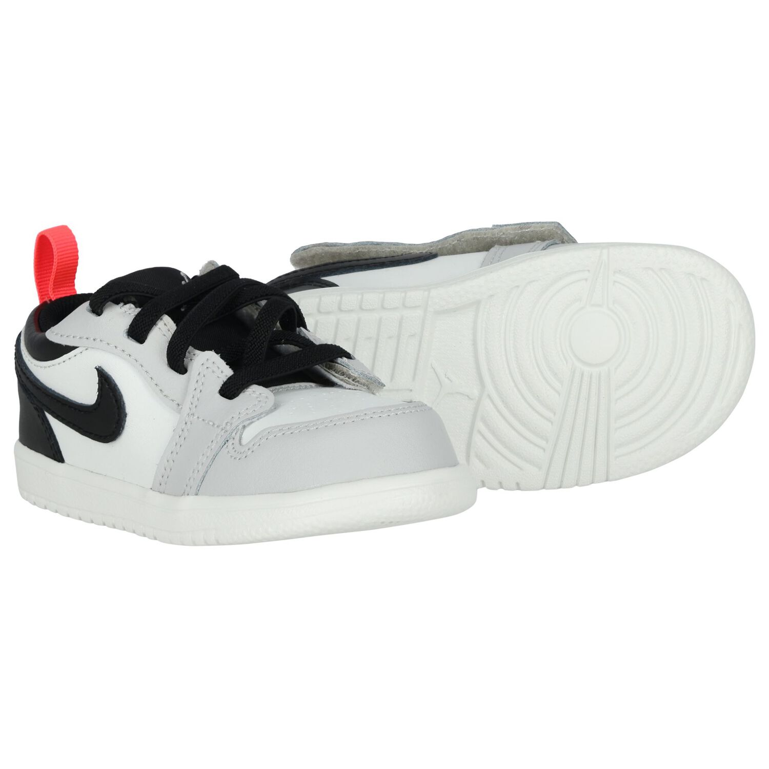 White, Grey & White Air Jordan 1 Low Alt Trainers, 3, hi-res