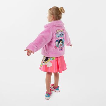 Girls Pink Wonder Woman Skirt